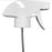 20-400 White PP Trigger Sprayer, 9" Dip Tube, 0.9 ml Output