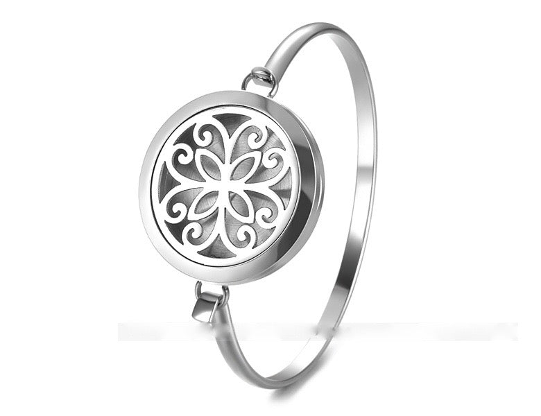 Aromatherapy Diffuser Bangle Flower - Sunrise Botanics