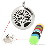 Aromatherapy Diffuser Necklace Tree of Life - Sunrise Botanics
