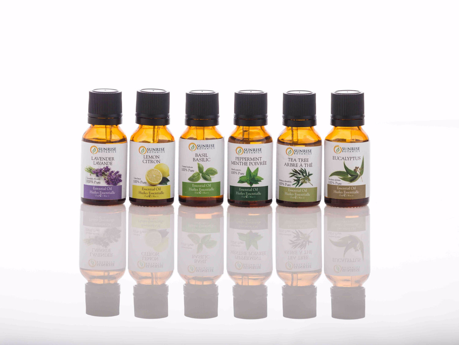 Aromatherapy Essential Oils Starter Kit - Sunrise Botanics