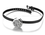 Aromatherapy Leather Wrap Diffuser Bracelet - Sunrise Botanics