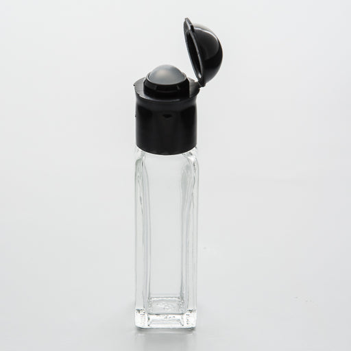 Roll On Square Glass Bottle 7.5 ml (1/4 oz) - Sunrise Botanics