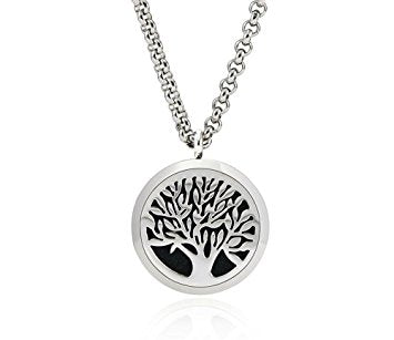 Aromatherapy Diffuser Necklace Tree of Life - Sunrise Botanics