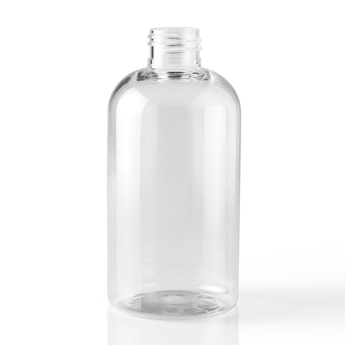 16 oz (500 ml) Clear PET Boston Round Bottles - Sunrise Botanics